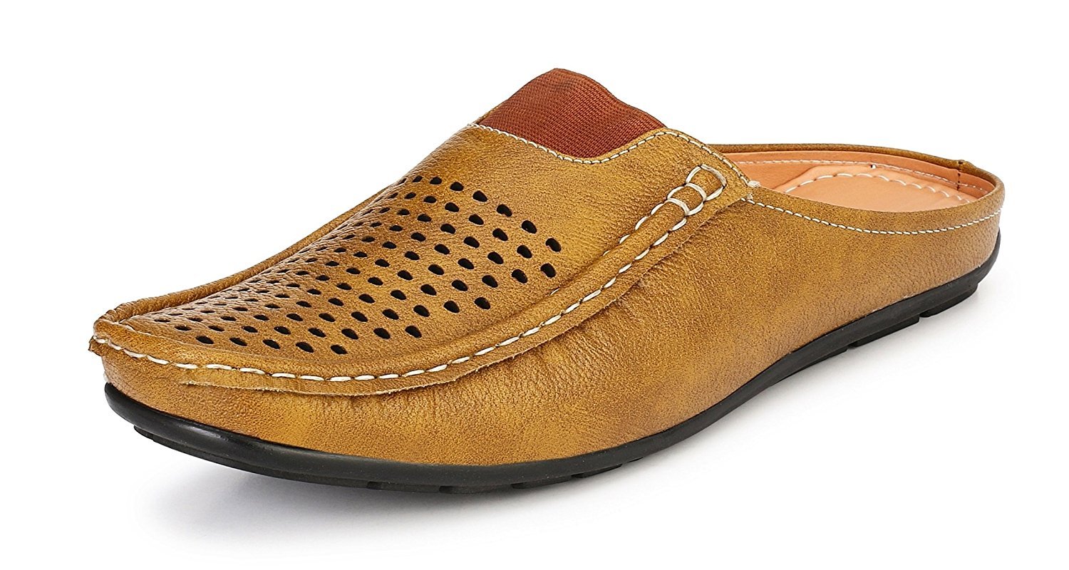 QHAN Mens Tan Synthetic Loafers-10 (B01GT07DB8) Amazon Price History, Amazon Price Tracker