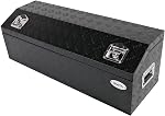 Inspirer Studio Argent aluminium lourd de prise en charge ATV Boîte à outils de lit de remorque avec serrure (36" X 17" X 18")