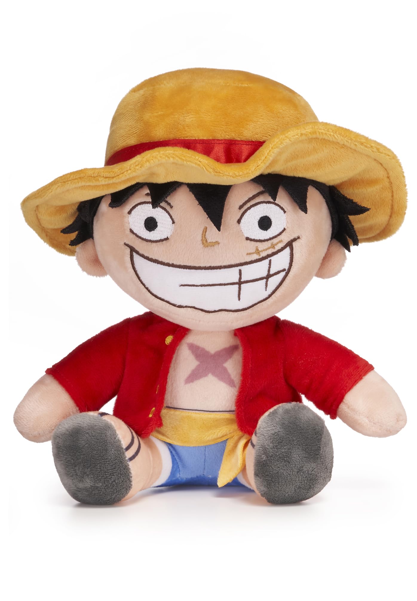 9.5" (24cm) One Piece Manga Anime Monkey D Luffy Soft Plush Toy