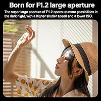 Vista 3 de VILTROX 2.953 in f/1.2 F1.2 Pro E-Mount Ultra Gran Angular Autofoco APS-C Prime Lente para Sony E-Mount Cámara A6600 A6500 A6300 A6000 A6400 A6100