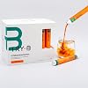 TRY-B Slimming Shake with Glycerol Vitamins & Minerals - Diet Shake for 7 Days - Slimming Shake 28 Tubes for Easy Diet Treatment - Low Calorie Fasting Drink Without Feeling Hunger - Cool Peach