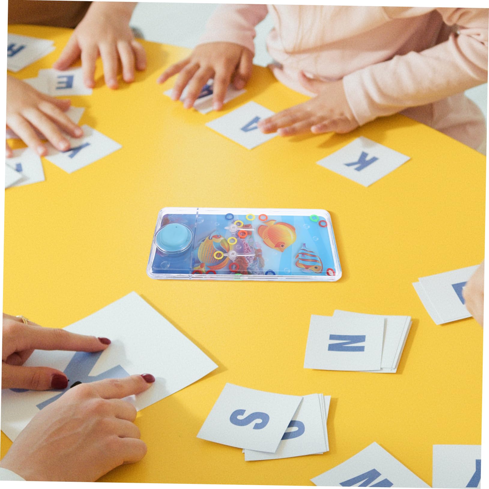 BESPORTBLE 2Pièces Jeux Eau Anneaux pour Garçon Fille Intellectuels Amusants pour Garçons et Filles pour Petites Jeu Adresse Aquatique Portable