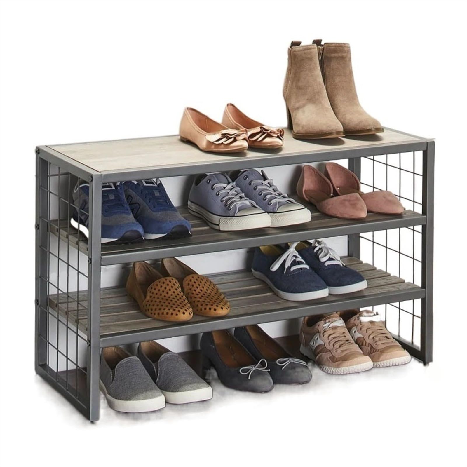 Organisateur de chaussures robuste fini le désordre dans l'entrée