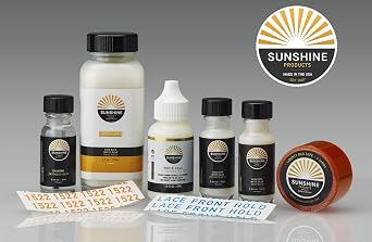 Sunshine Tape | Premium Wig Tape | 36 Pieces | Clear Double Sided Adhesive (1 Straight)