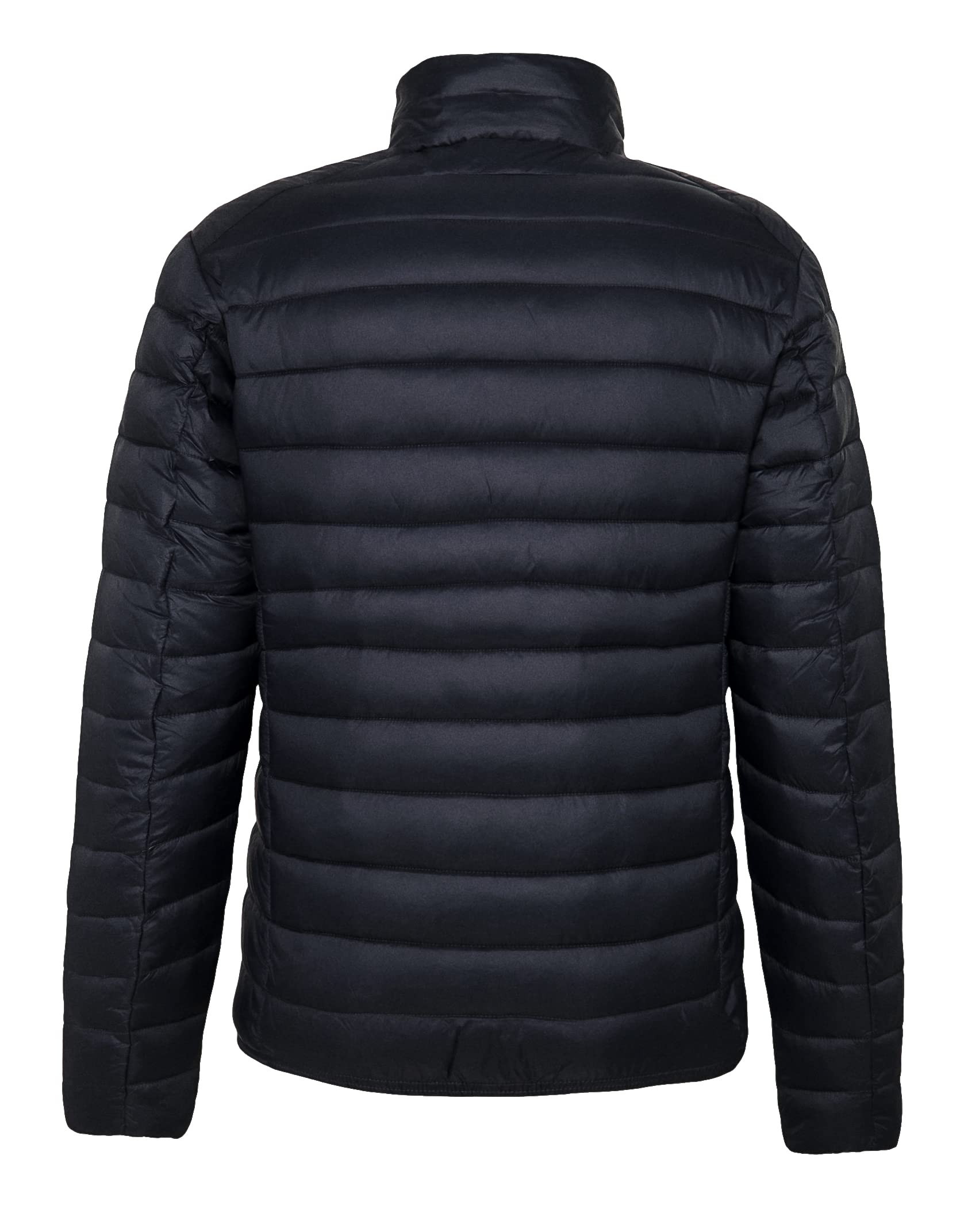 Evoga Giubbotto piumino uomo Biker in piuma d'oca Autunno Inverno casual Impermeabile