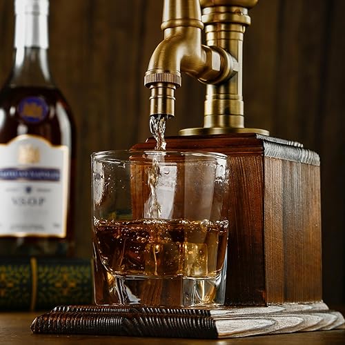 Miniatura 6 de Dispensador de bebidas para fiestas, accesorios de bar, regalos para amantes del vino, whisky, hombre, decoración de cuevas para marido, papá, él,