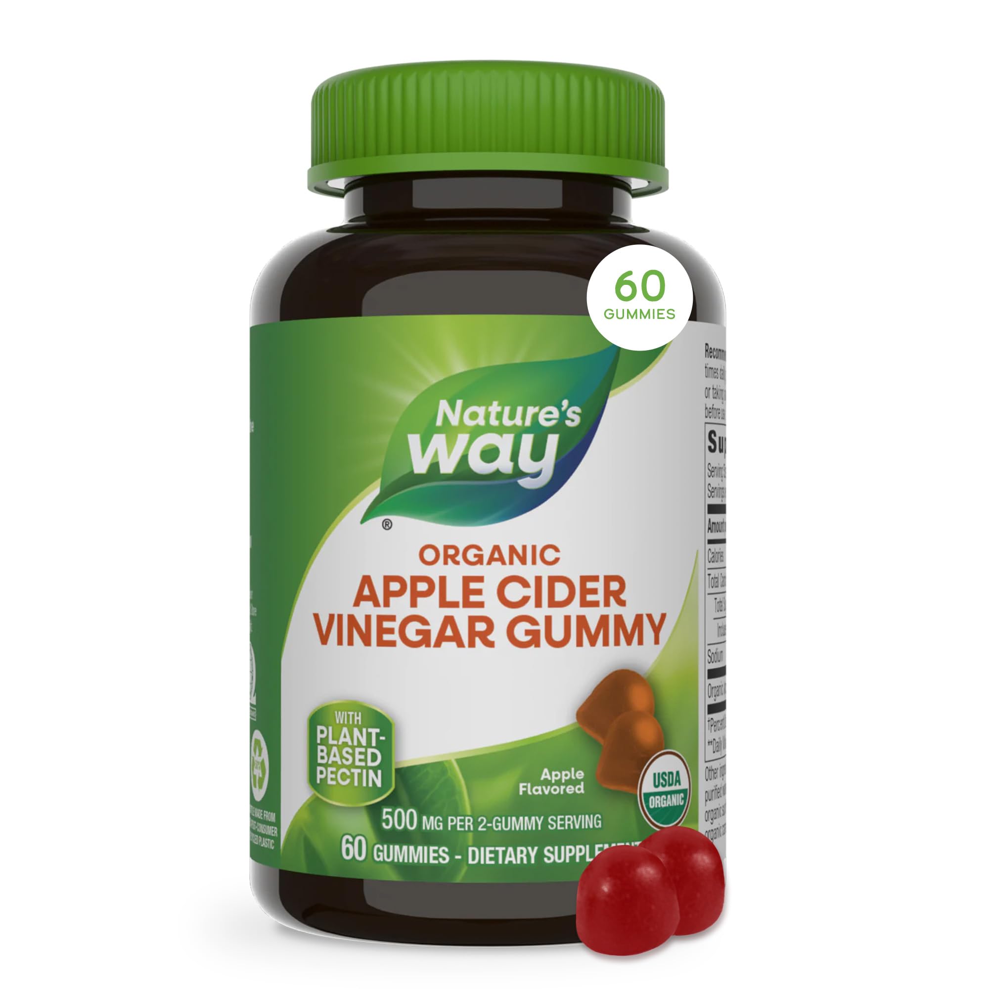Nature's Way Organic Apple Cider Vinegar Gummies