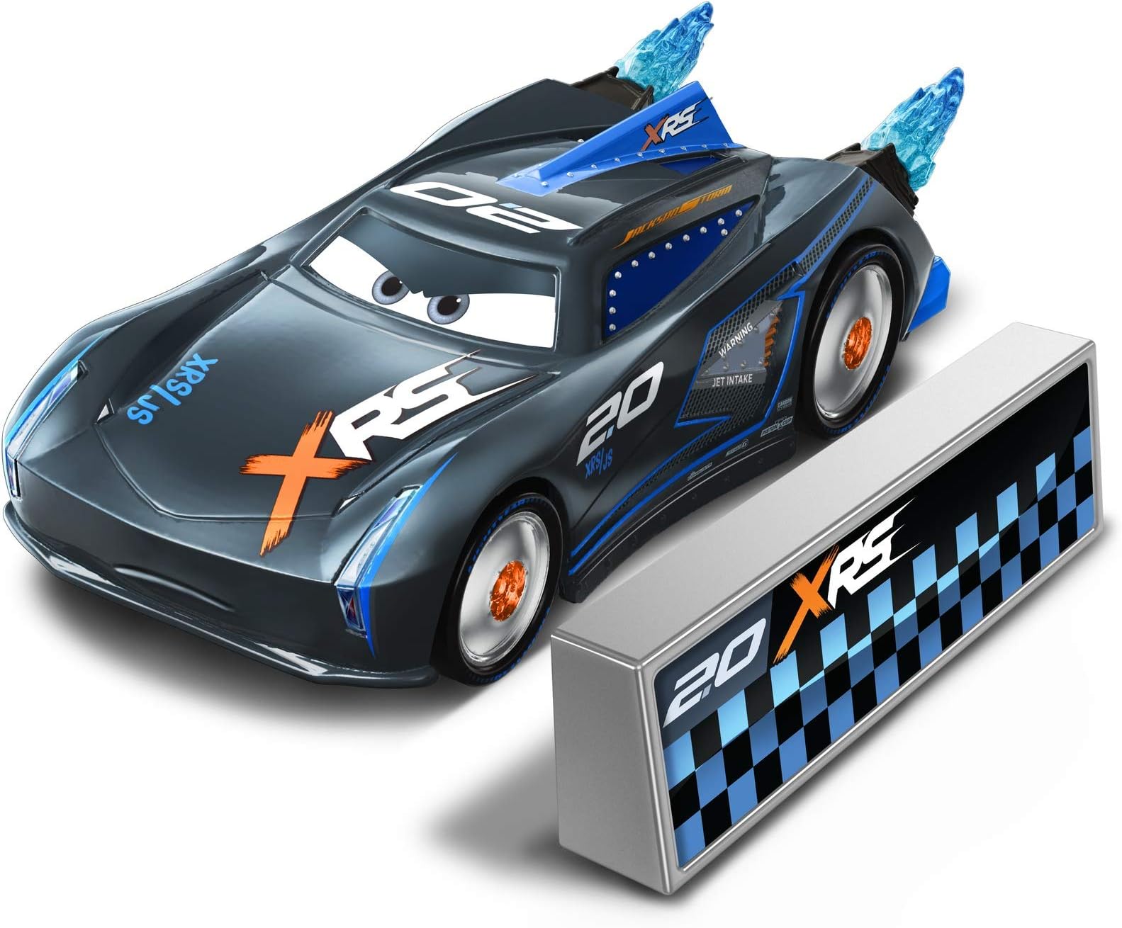 Cars Jackson Storm with Blast Wall