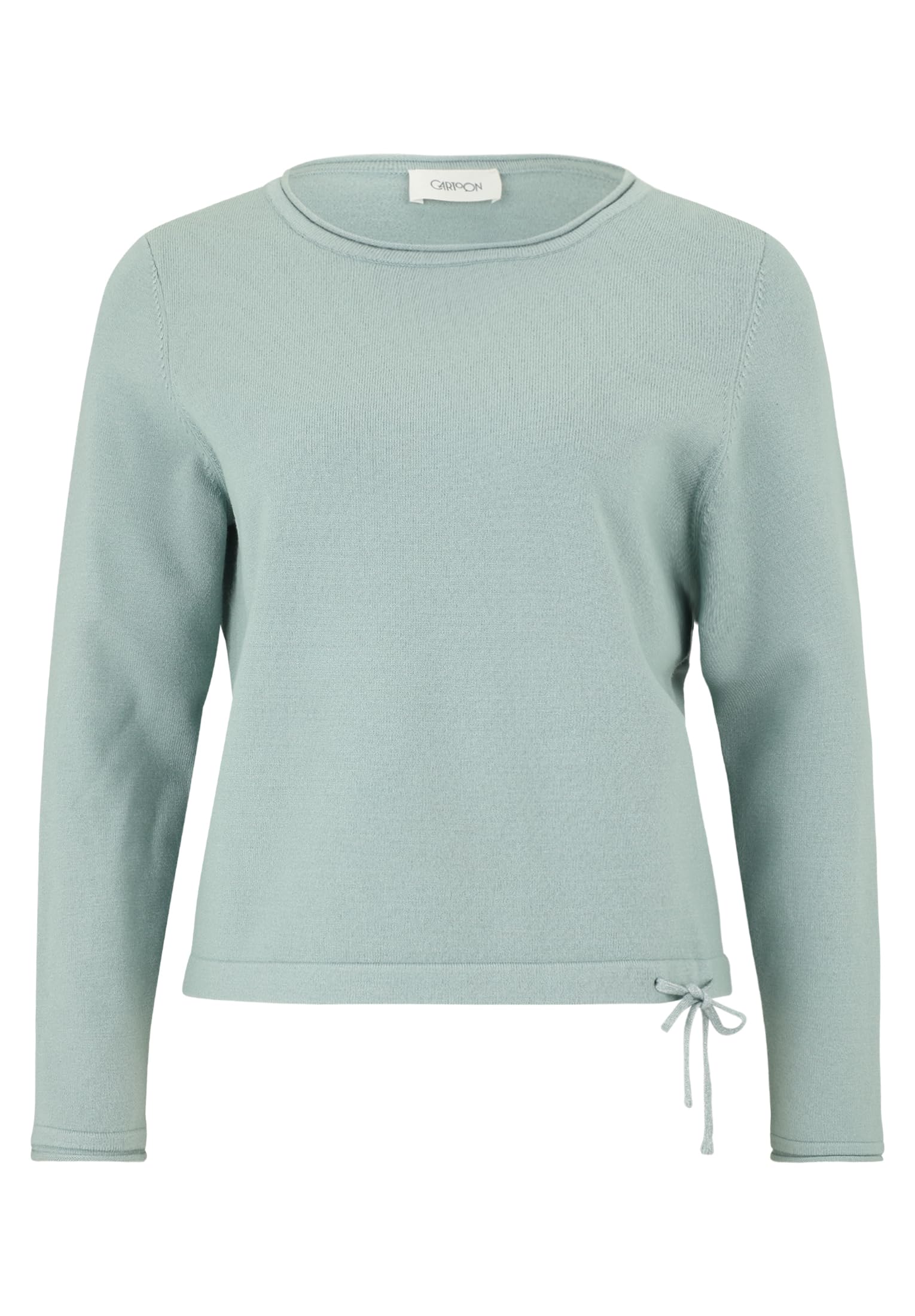 Cartoon Damen Strickpullover mit Rundhalsausschnitt