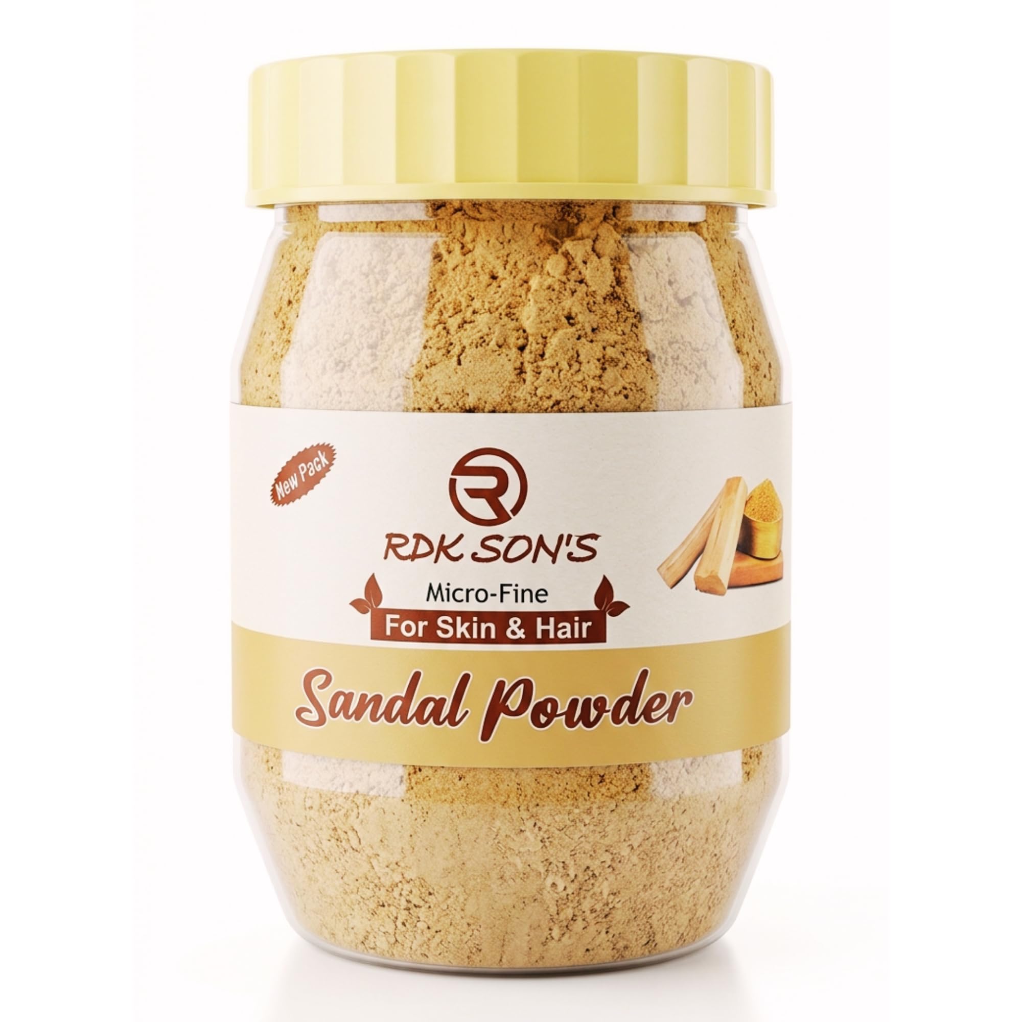 RDK SON'S Sandalwood Micro Fine Powder for Beauty and Pooja Use, Natural Chandan Powder, Beige, Multipurpose Use for Face Pack, Tilak, Rituals and Daily Use, Unisex 25 Grams 4
