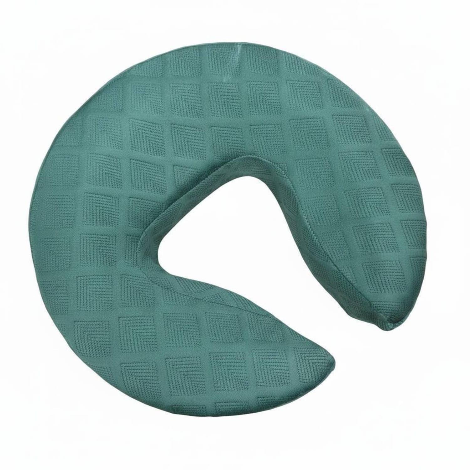 UJEAVETTE Suspended Design Prone Face Cradle Foldable Massage Headrest Portable Folding Face Support Stand for Post-Op Patients, Beauty Salon Clients, Bedside, Green with Bracket-image-26