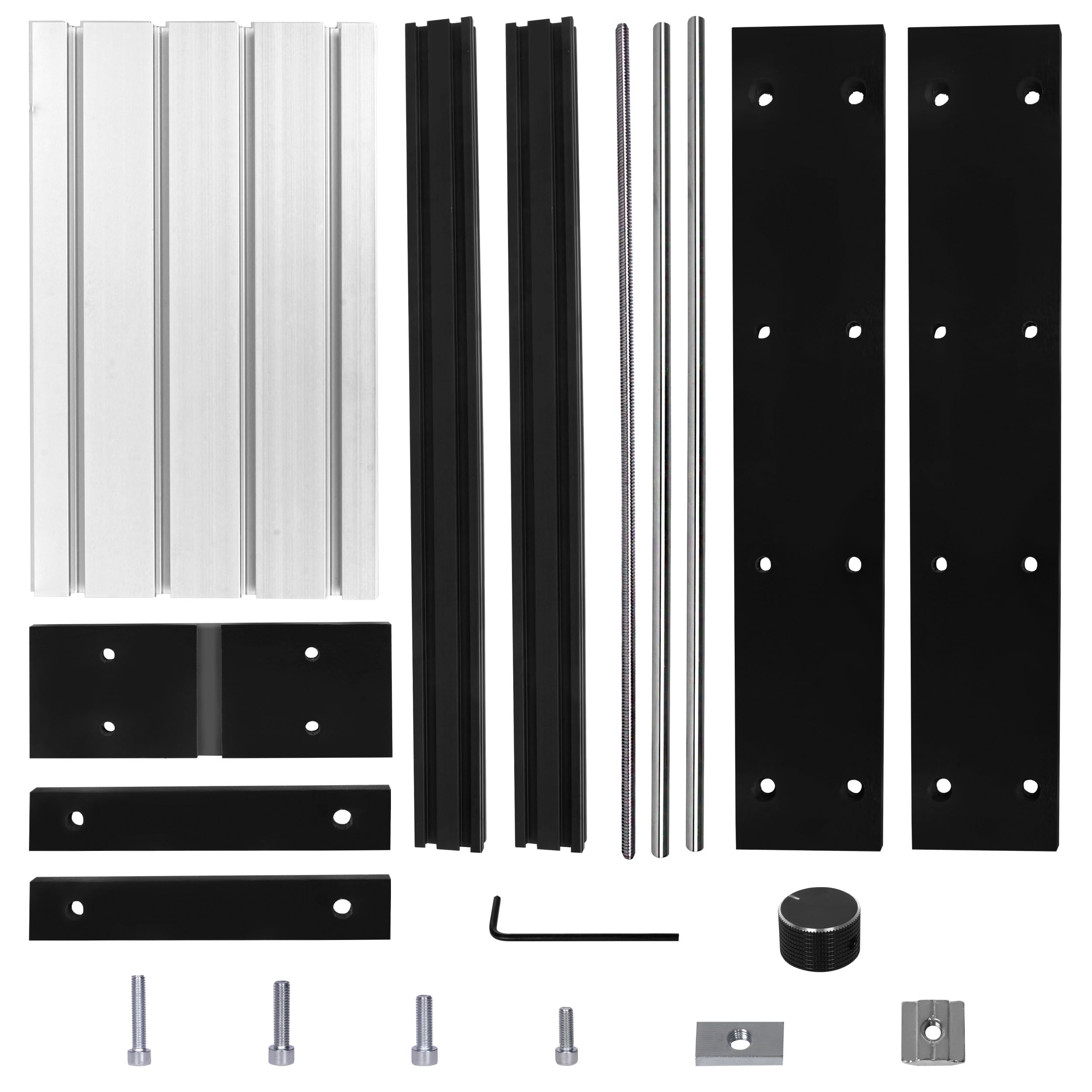 RATTMMOTOR Fresadora CNC 3018 Pro Y Axis Kit de expansión, actualización 3018 Pro a 3040 fresadora CNC, compatible con 3018 Pro y 3018 Pro Max CNC fresadora/grabadora