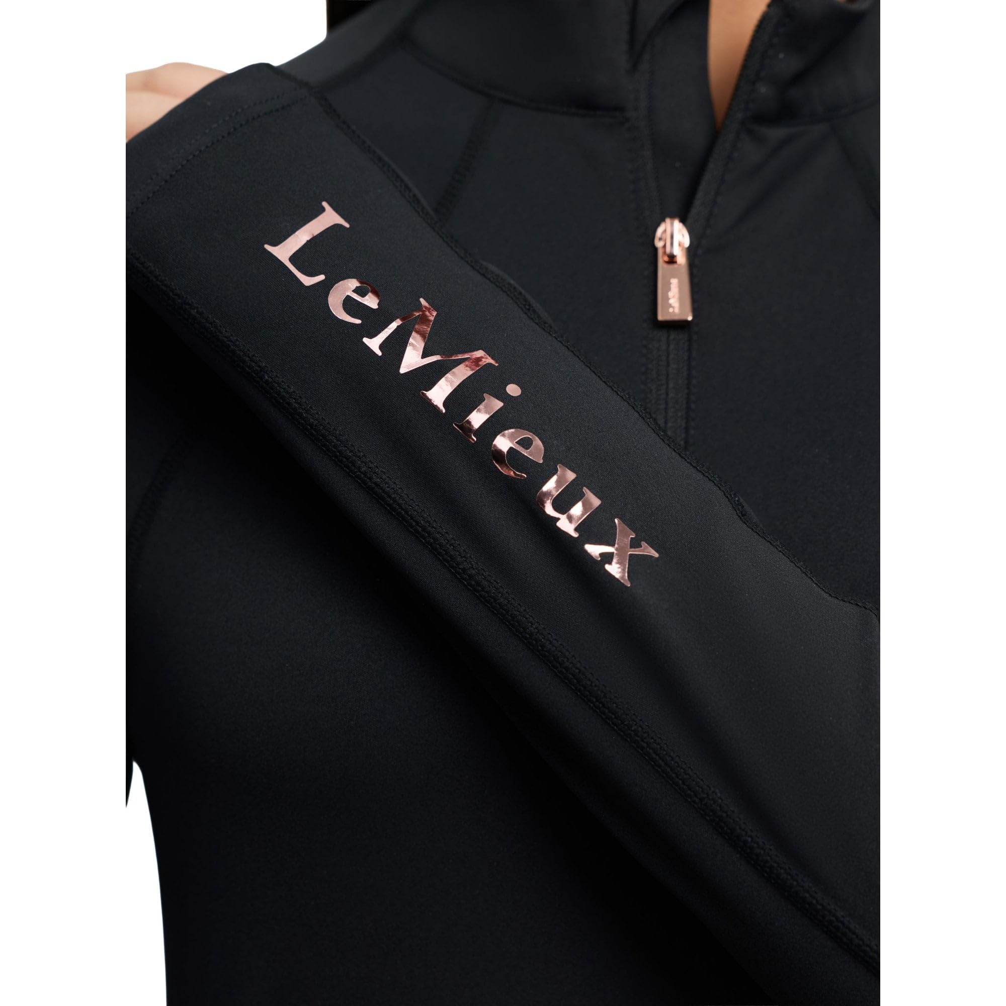 LeMieux Young Rider Sparkle Kinder-Unterhemd, Schwarz