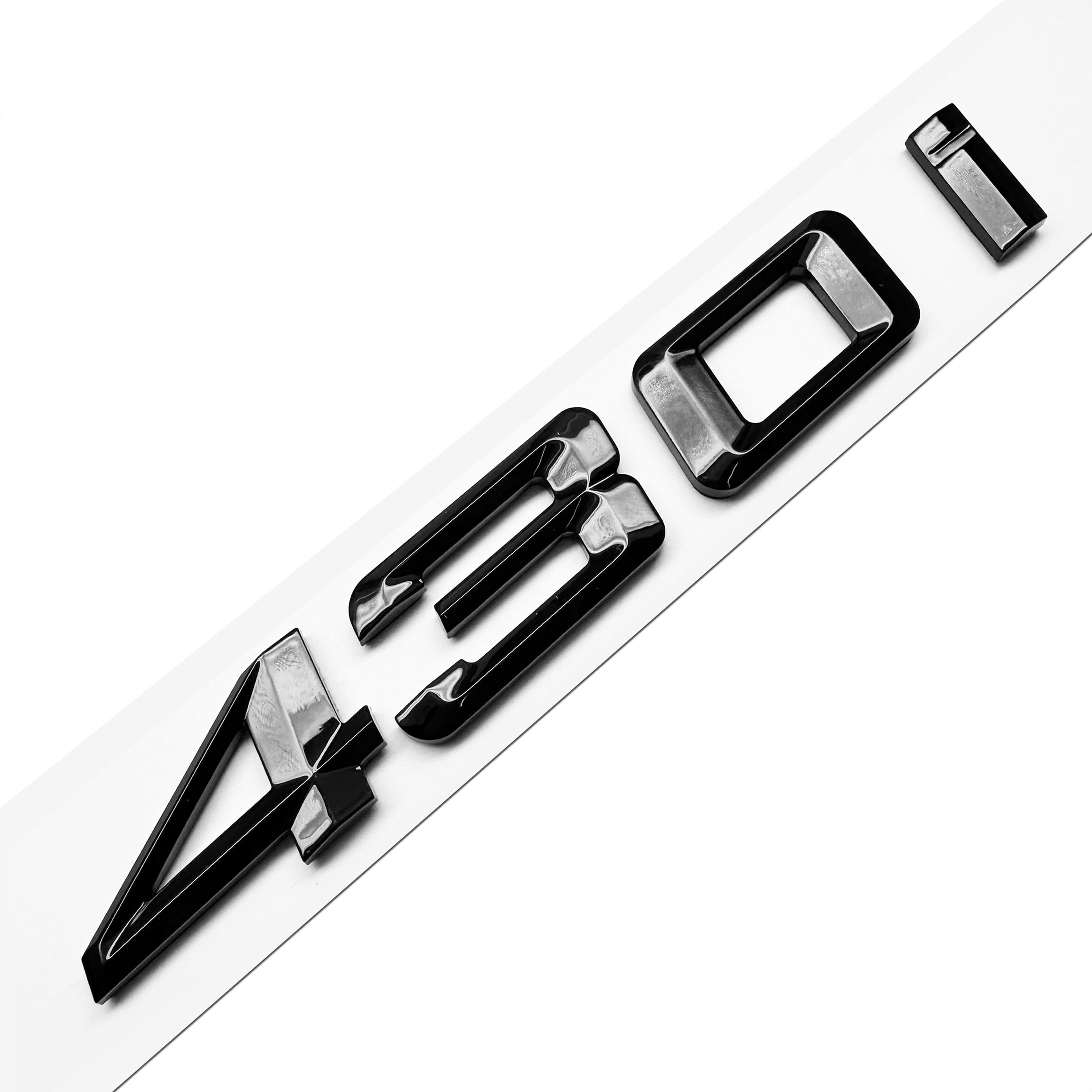 Amazon.com: 430i Rear Gloss Black 3D Trunk Lid Car Badge Emblem 