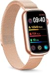 FITVII Slim Fitness Tracker with Blood Oxygen, Blood Pressure, 24/7 Heart Rate and Sleep Tracking, IP68 Waterproof Activity Trackers and Smart Watches with Step Tracker, Pedometer for Women Men