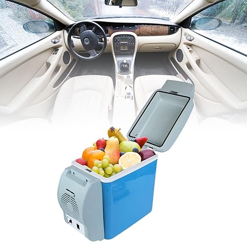 Miniatura 5 de Boxwizard Refrigerador de coche de 7.5 L de capacidad, mini portátil de grado alimenticio, forro interior grueso de bajo ruido, enfriador eléctrico