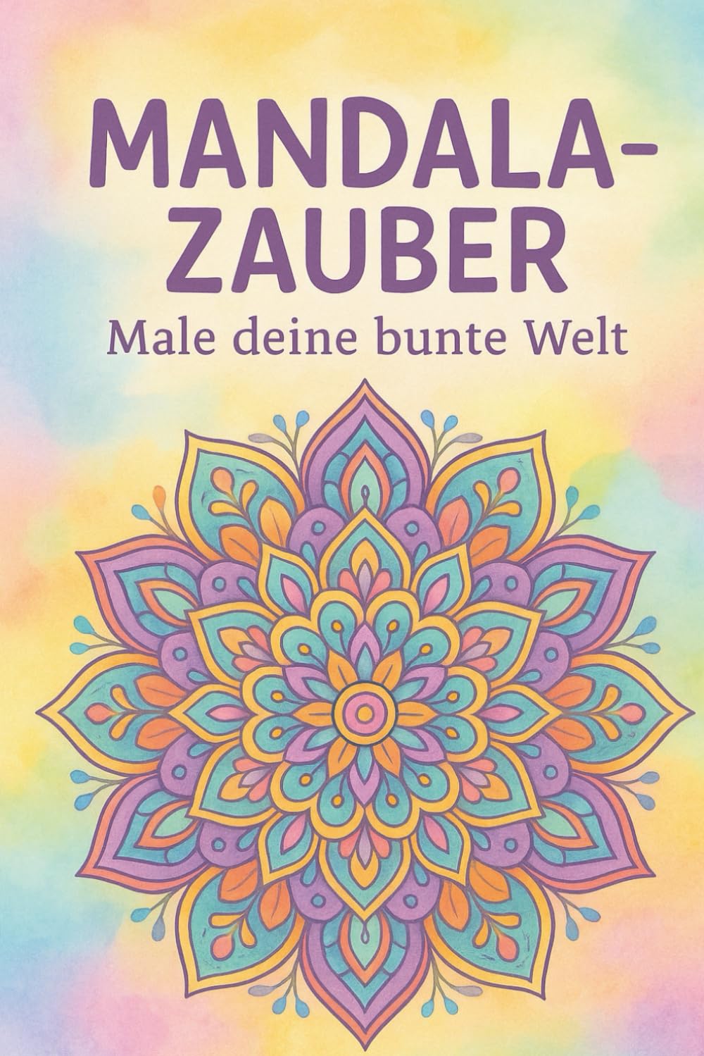 Mandala-Zauber: 50 liebevoll gestaltete Mandalas zum Ausmalen für Kinder und Erwachsene – fördert Kreativität, Achtsamkeit und Entspannung