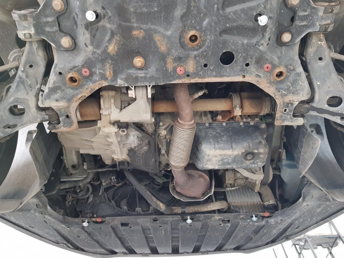 Protezione motore in metallo compatibile con Ford C-Max.