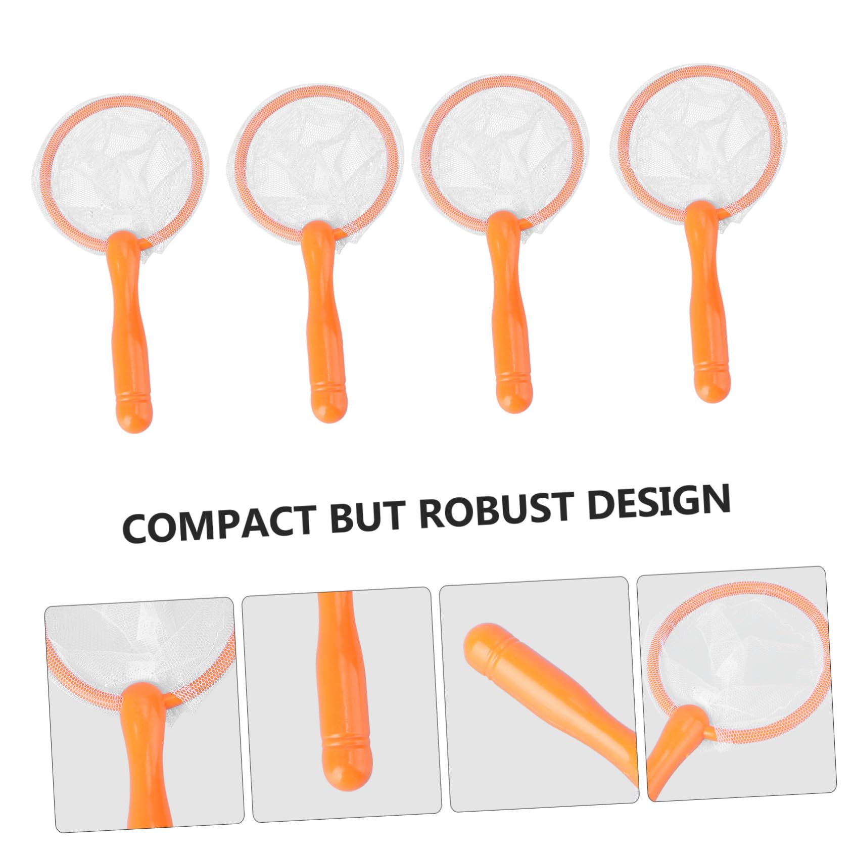 Filet de Pêche Jouet pour Garçon et Filles, Lot de 10, Plastique