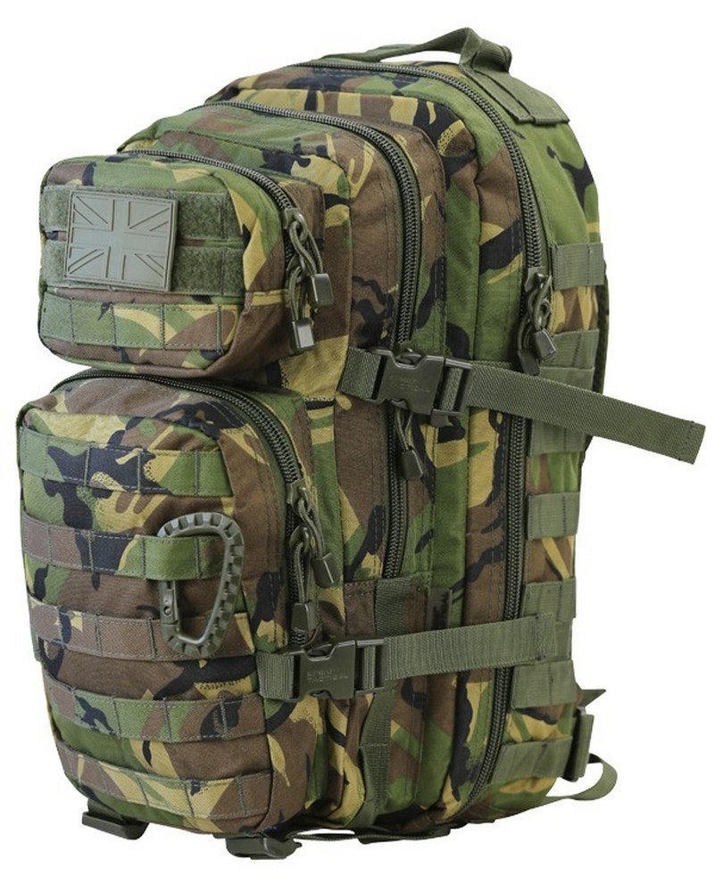 Kombat UKSmall MOLLE Assault Pack 28 Litre -DPM Camouflage