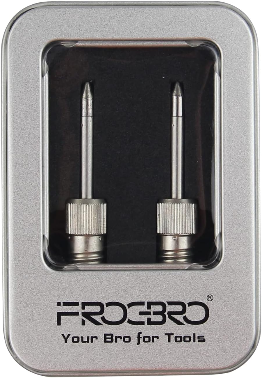 2PCS Replacement Soldering Iron Tips for LD006A Soldering Iron | Upgraded alloy soldering tips with multi-layer plating, anti-oxidation and wear-resistant for extended service life.