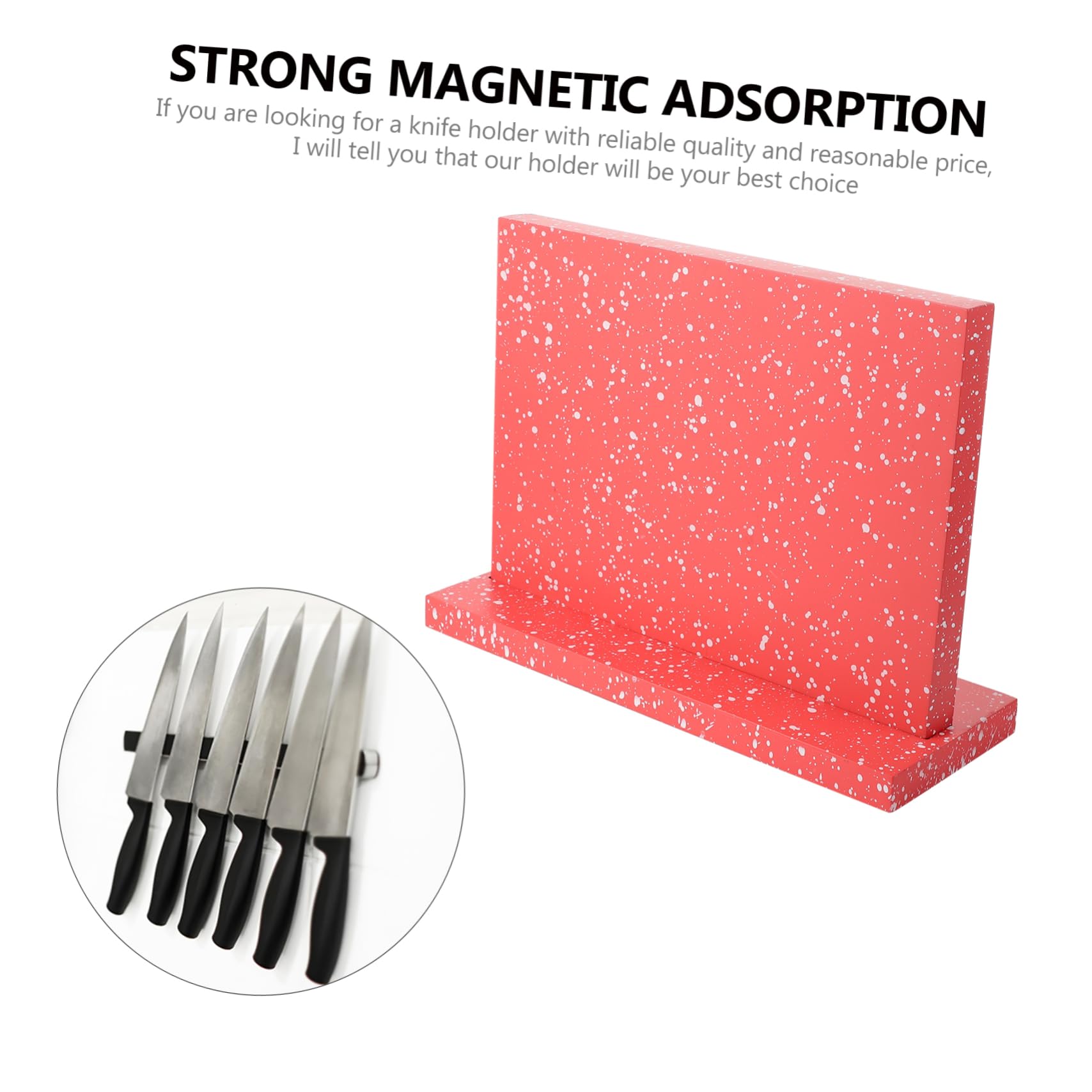 Healifty Magnetisches Cutter Regal aus Küchenutensilienhalter Platzsparender Messerblock mit Magnet Multifunktionale Aufbewahrung für Schneidwerkzeuge Küchen Organizer