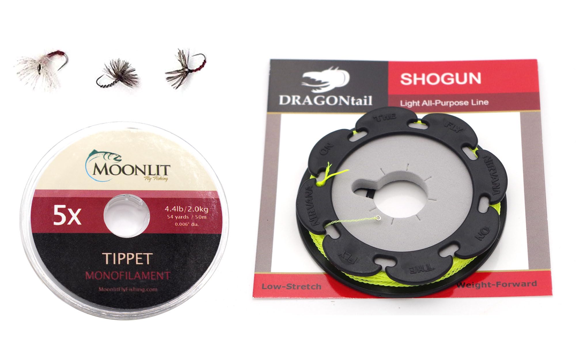 DRAGONtail Tenkara - Basic Tenkara Starter Kit w/Furled Line, 10ft Line