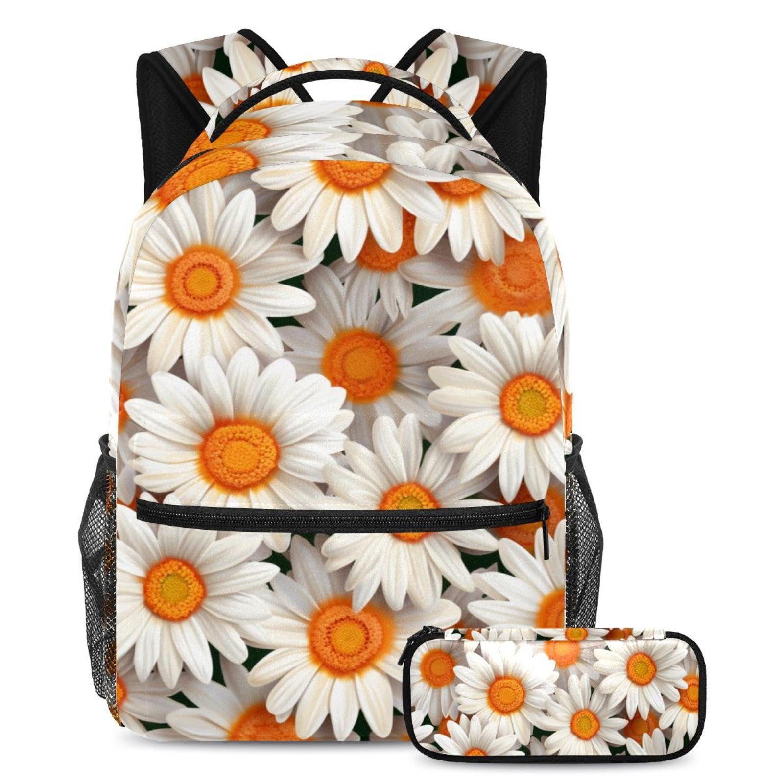 Sac à livres de voyage pour étudiants et adolescents avec trousse