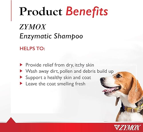 Miniatura 2 de Zymox Champú enzimático para perros y gatos, 12oz