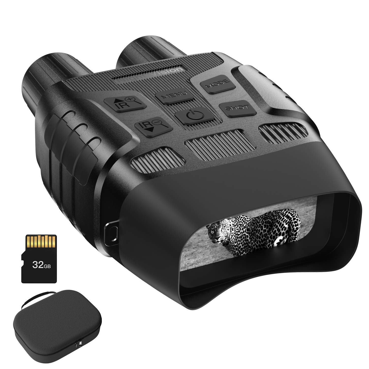 JStoon Night Vision Goggles Night Vision Binoculars - Digital Infrared Binoculars with Night Vision with 32 GB Memory Card