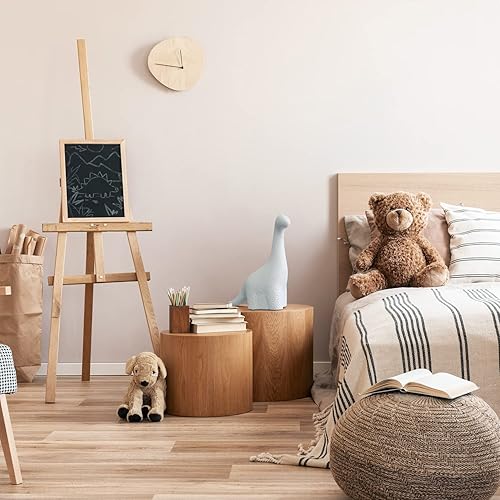 Miniatura 5 de Simple Designs LT2093-WHT Lámpara de mesa de dinosaurio brontosaurio de porcelana, color blanco