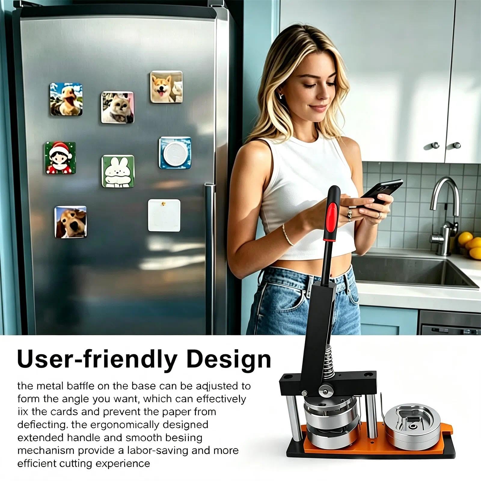 Maschine Herstellung Kühlschrankmagneten In Katzenform(Fridge Magnet Set)