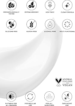 Cream Co. Su Bazlı Moisturizer Nemlendirici Aydınlatıcı Yüz Kremi, Hyaluronik Asit, 50 ML, Tüm Cilt Tipleri (3 paketi)