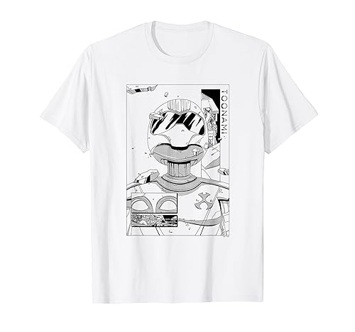 Toonami T.O.M. Manga Sketch Boxed Portrait T-Shirt
