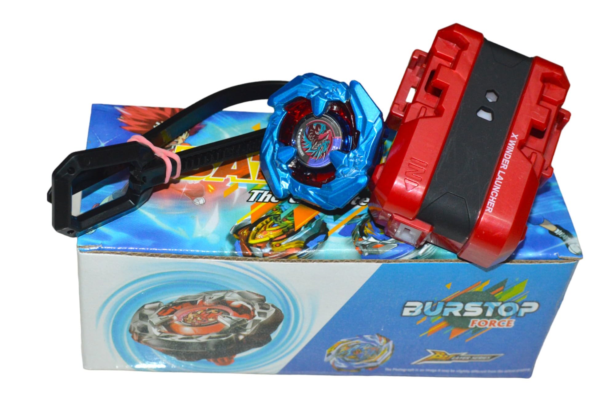 Buy BAttlekid X Series BX-00 Cobalt Drake 4-60F Bey Set with