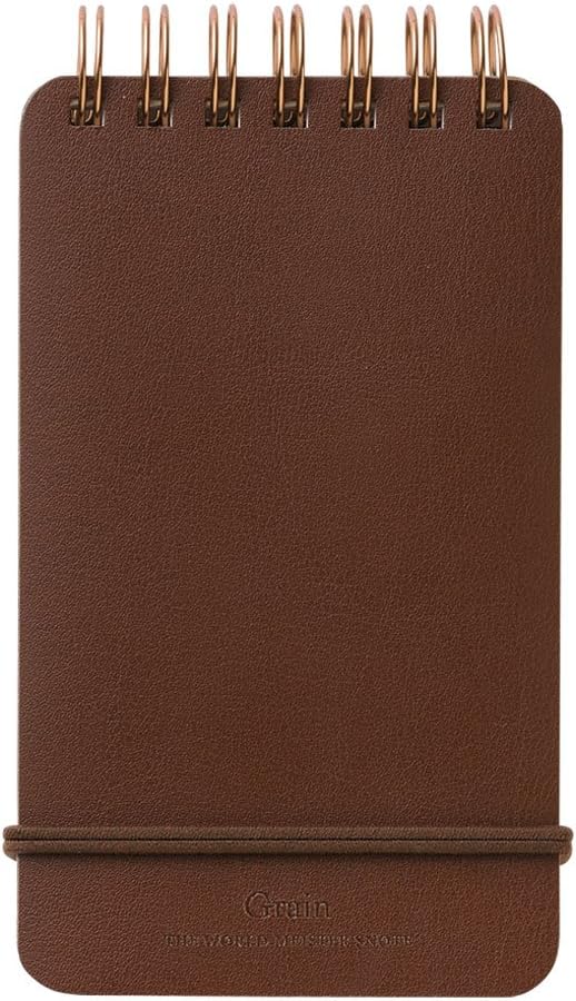 Lihit Lab N166124 Open Ring Notebook, Twist Ring Notebook