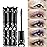Purple Mascara For Eyelashes Waterproof Volume Length Voluminous Natural Hypoallergenic Colored Volumizing Lengthening Curling Defining Halloween Party Stage Use