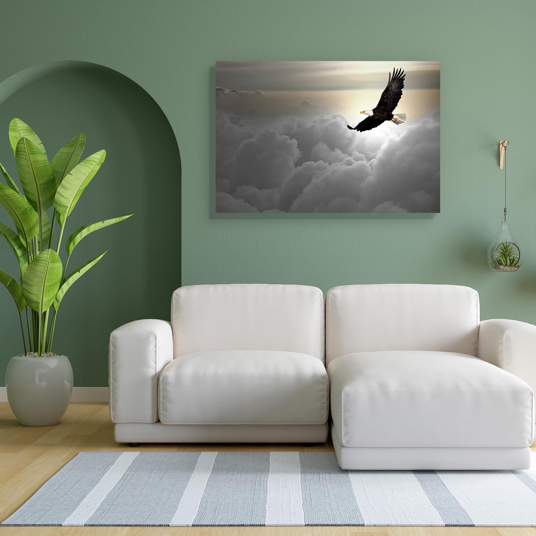 ArtzFolio Bald Eagle Flying | Peel & Stick Vinyl Wall Sticker for Home & Wall Decoration | 35.4 x 24 inch (90 x 61 cms) (B08K7YJKDQ) Amazon Price History, Amazon Price Tracker