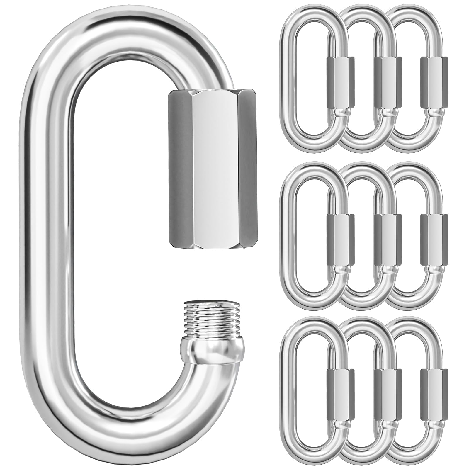 Stainless Steel Chain Connectors - 875LB Capacity -13