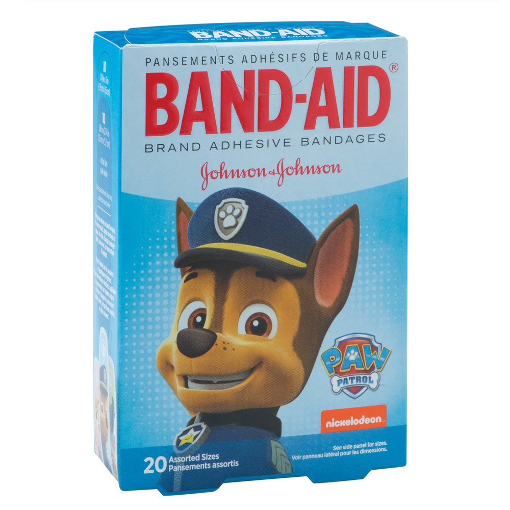 SmileMakers Band-AID PAW Patrol Bandages - First Aid Supplies - 20 per Pack