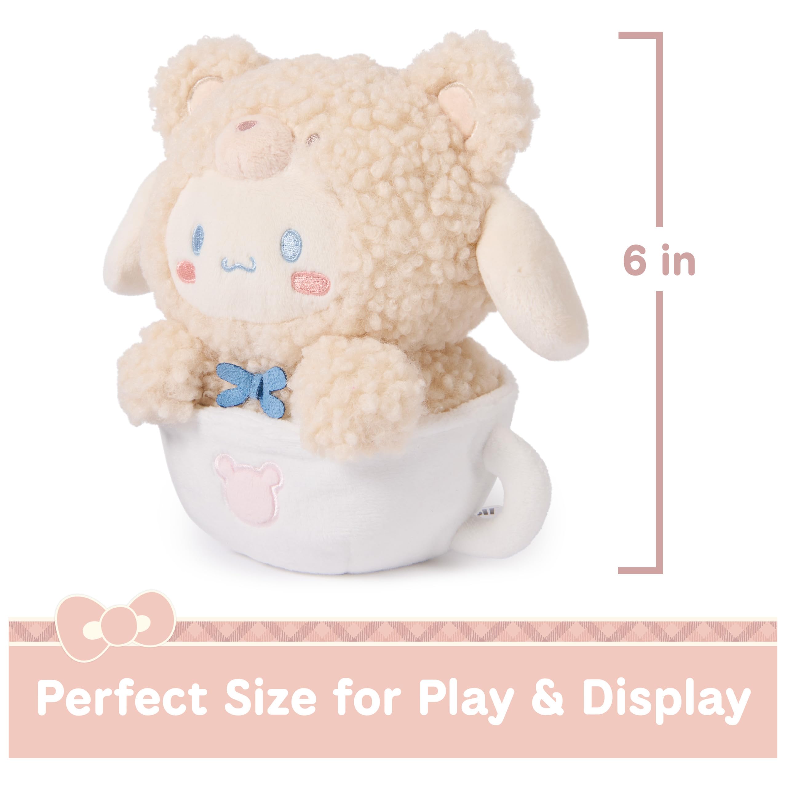 GUND Plush Anrio Cafe Latte Cinnamoroll