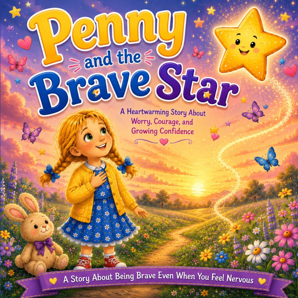 Penny and the Brave Star: A Social Emotional Learning Story About Anxiety, Courage, Confidence, and Managing Worries for Kids Ages 4–8