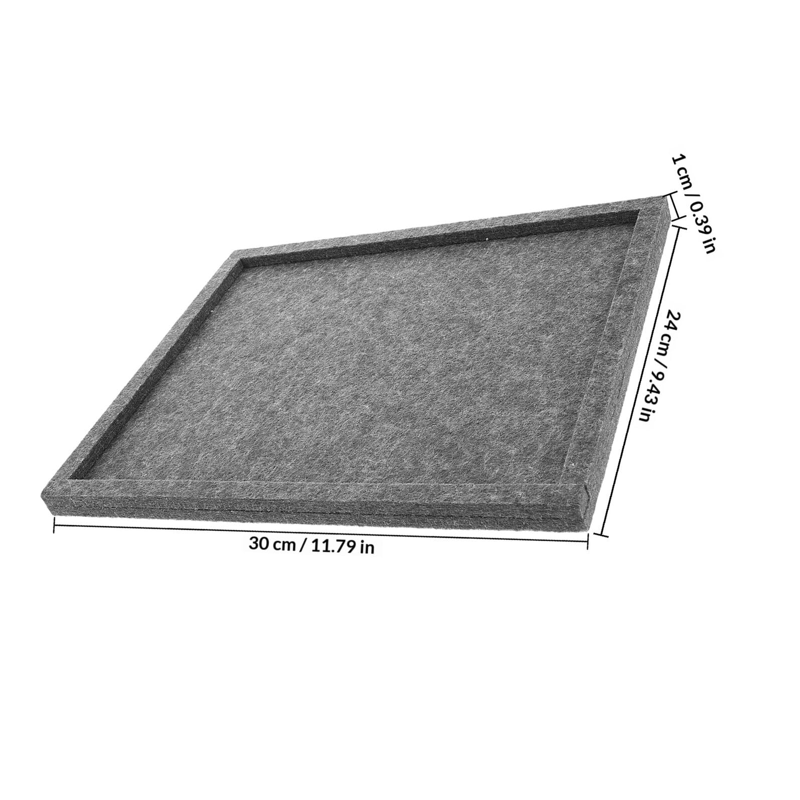 Veemoon Organisateur de Puzzle 6 Plateaux Empilables en Feutre Surface Antidérapante pour Tri de Pièces et Rangement de Jeux de Construction pour Adultes