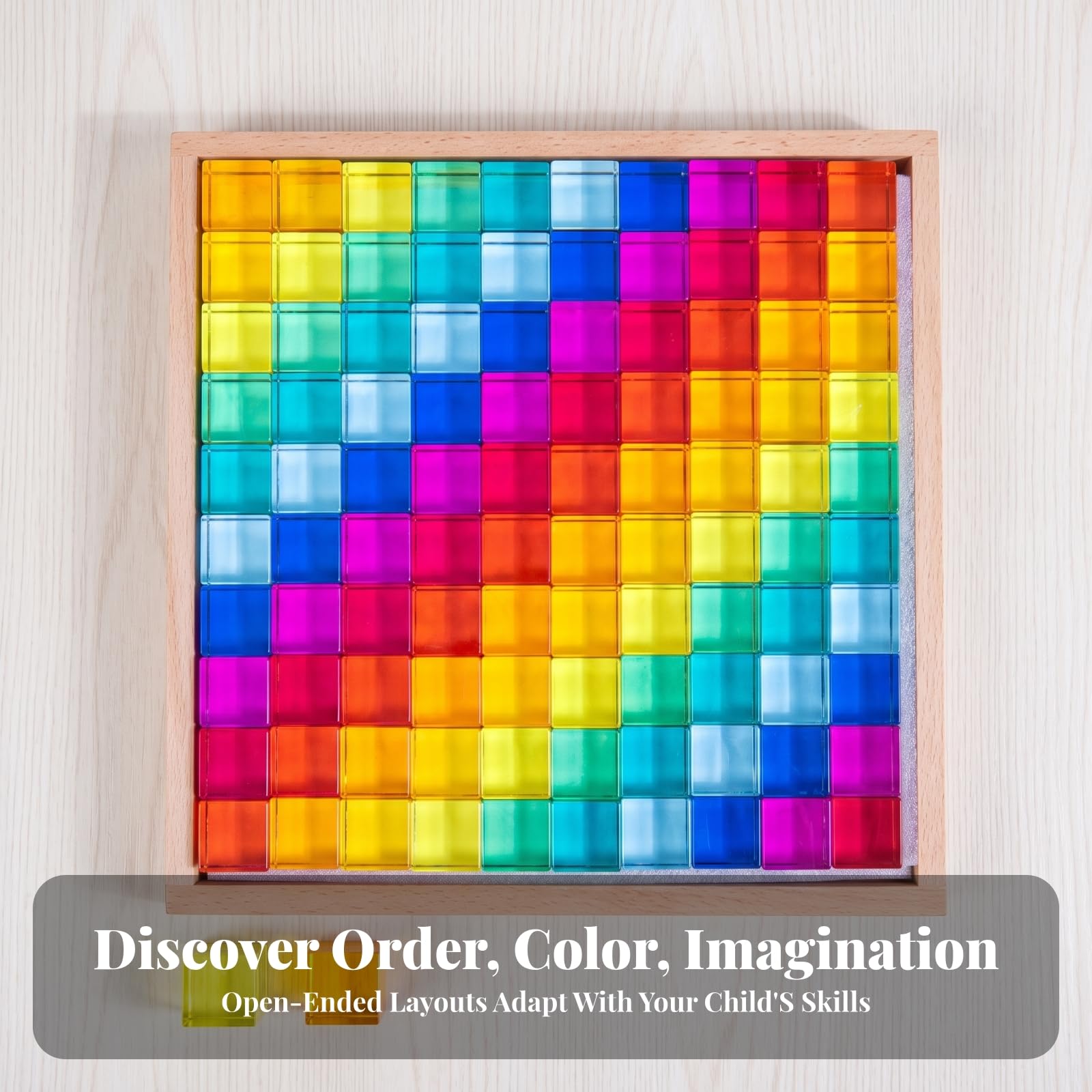 Tablero Encaje con | Sensorial, Didáctico, Juego Clasificación Colores, Niños