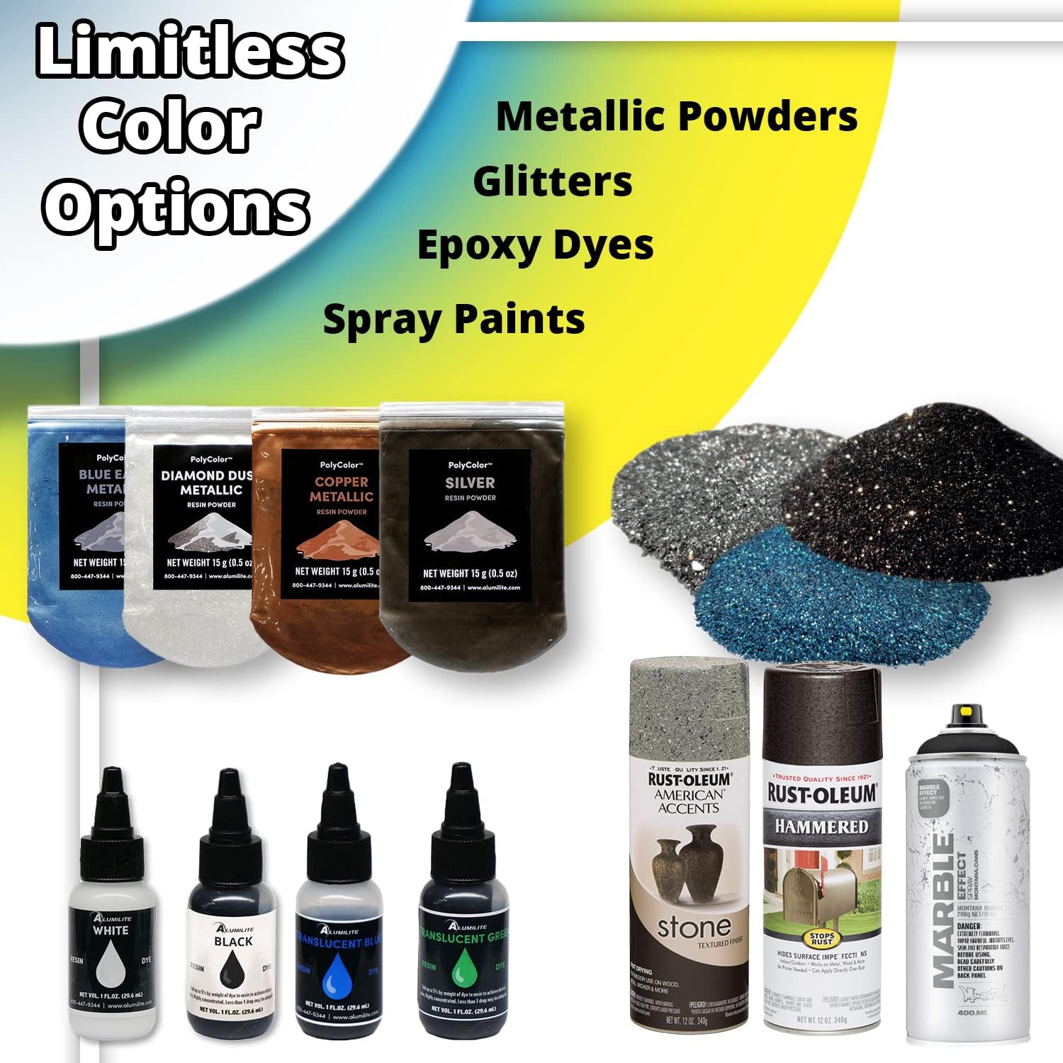 Buу 1 gеt 1 Art Coat 1/2 Gallon Epoxy Kit (Stone Coat Countertops) – Colorable DIY Art Resin with Extra UV Inhibitors and Heat Resistance for Long-Lasting Epoxy Art!