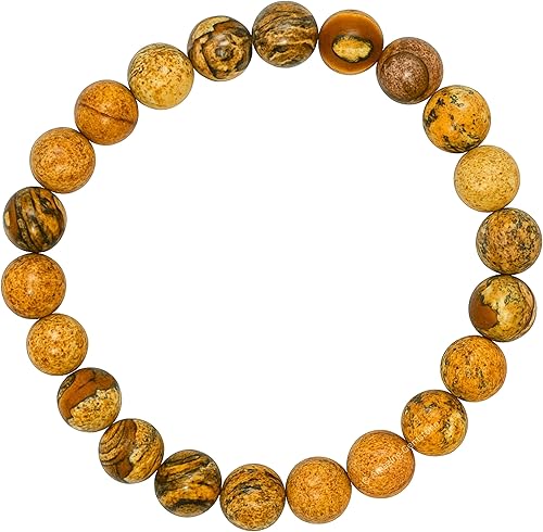 Miniatura 902 de Amazing Gemstone Pulsera de cristal para mujeres y hombres, pulsera de cristal curativo de protección, pulsera elástica con cuentas de piedras