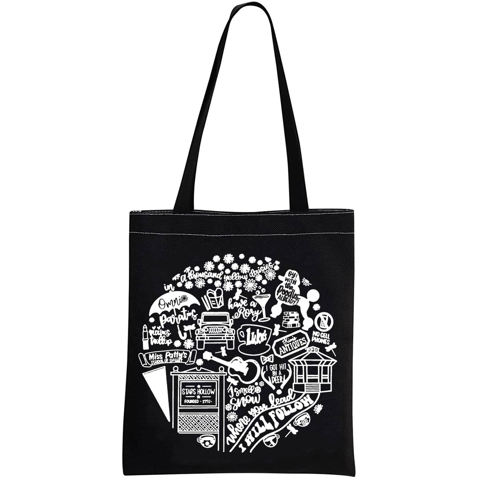 TV Show Inspired Tote Bags TV Show Fans Gift TV Show Lover Merchandise for Men Women