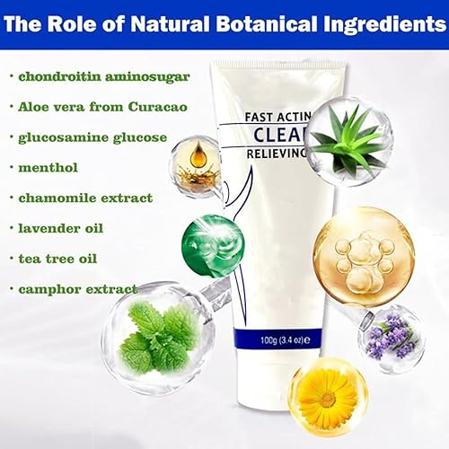 Miniatura 6 de Gel refrescante calmante de 3.53 onzas, alivia el cuerpo, alivia el dolor, lociones de gel refrescante calmante deportivo para el cuidado del