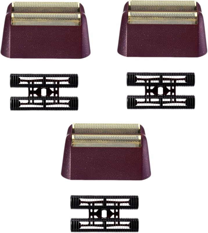 Cabeças de reposição para barbeador compatíveis com Wahl 7031-100/7043-100, pacote com 3