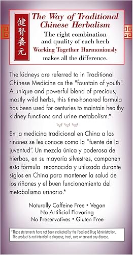 Vista 5 de Bravo Tea Kidney Strong Té de hierbas sin cafeína, 20 bolsas de té, 6